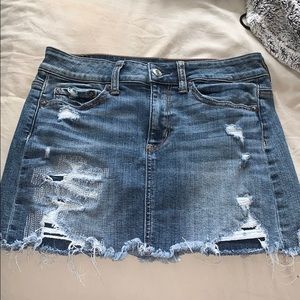 American Eagle denim skirt size 2